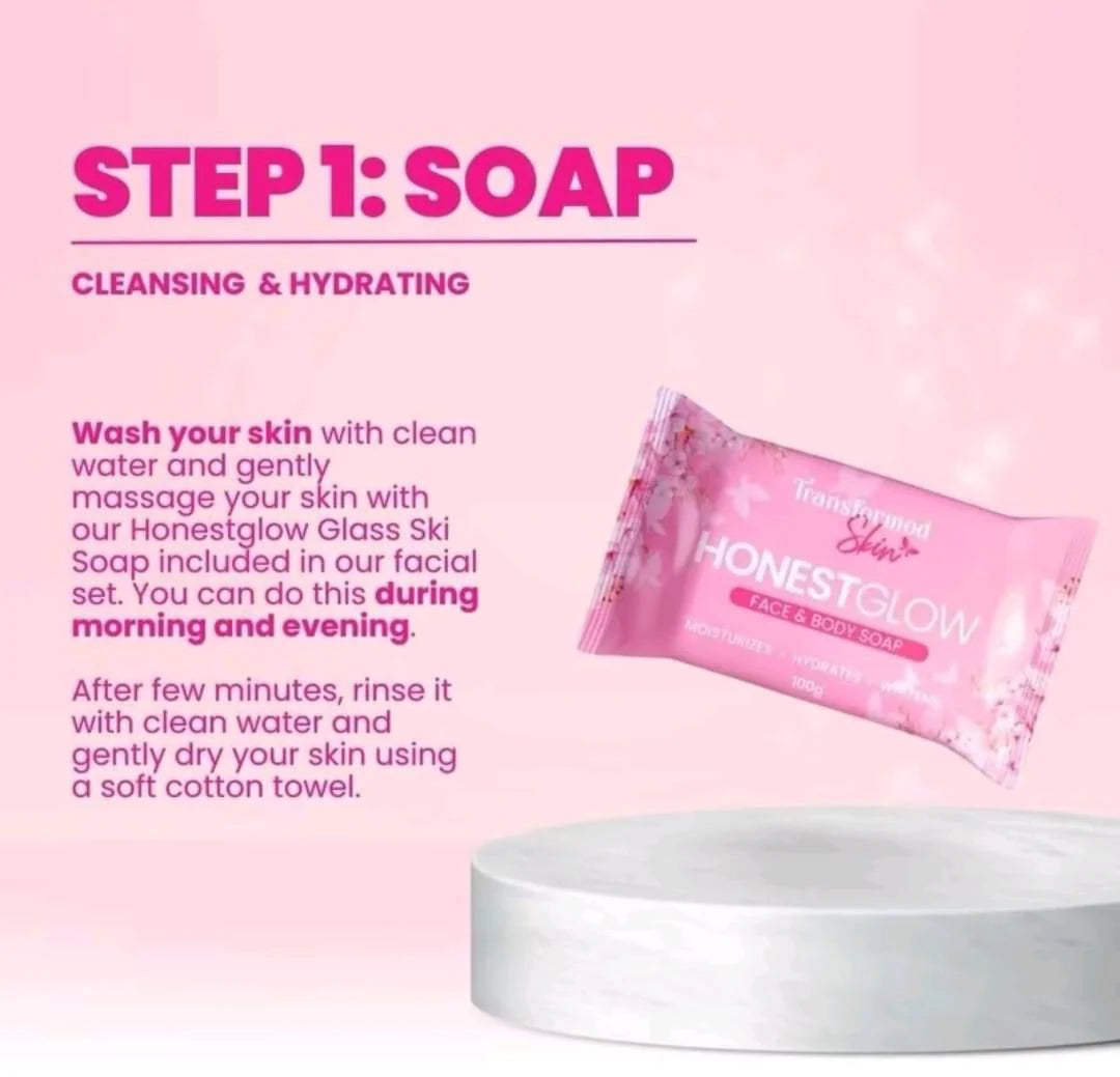 Transformed Skin HonestGlow Facial Set