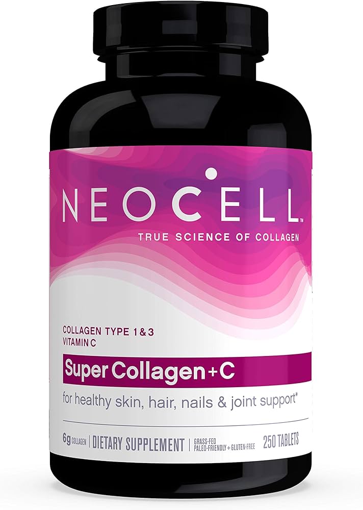 NeoCell Super Collagen (Types 1 & 3) + Vitamin C with BIOTIN 250 Tablets