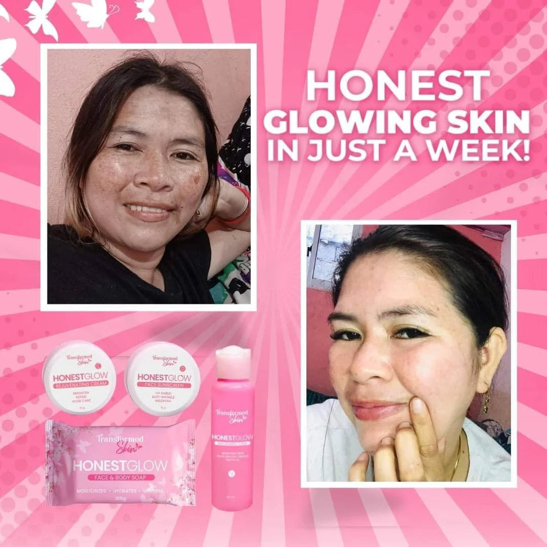 Transformed Skin HonestGlow Facial Set