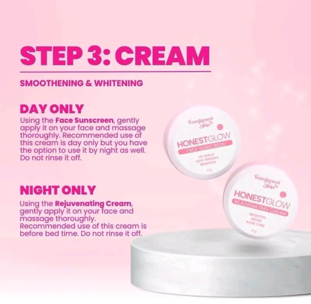 Transformed Skin HonestGlow Facial Set