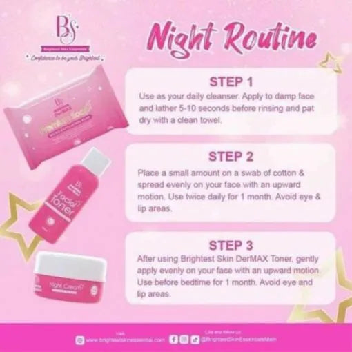 Brightest Skin Essentials DerMax Rejuvenating Set