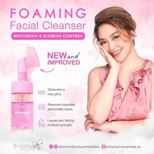 Brilliant Skin Essentials Foaming Facial Cleanser 100m