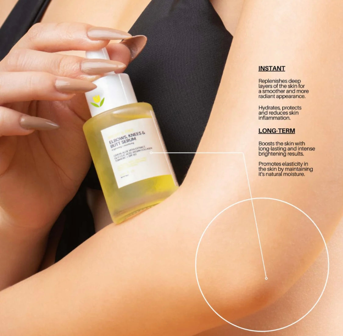 Bright & Free Elbows, knees, @ butt Serum 30ml