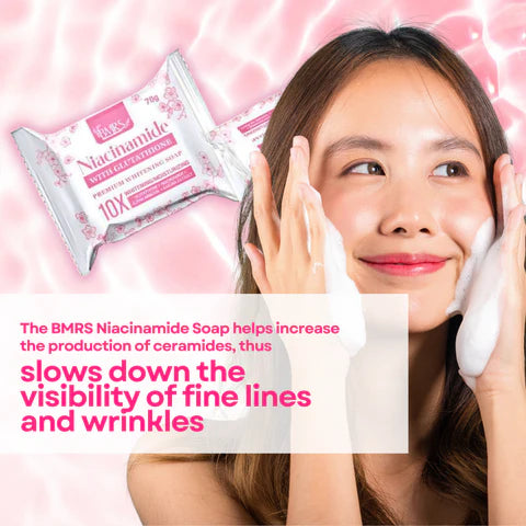 BMRS Niacinamide with Glutathione Bar Soap 70g