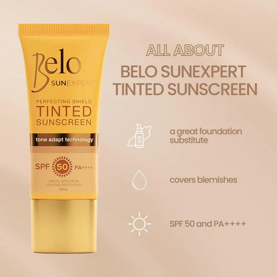 Belo SunExpert Tinted Sunscreen SPF 50 PA++++ 50ml