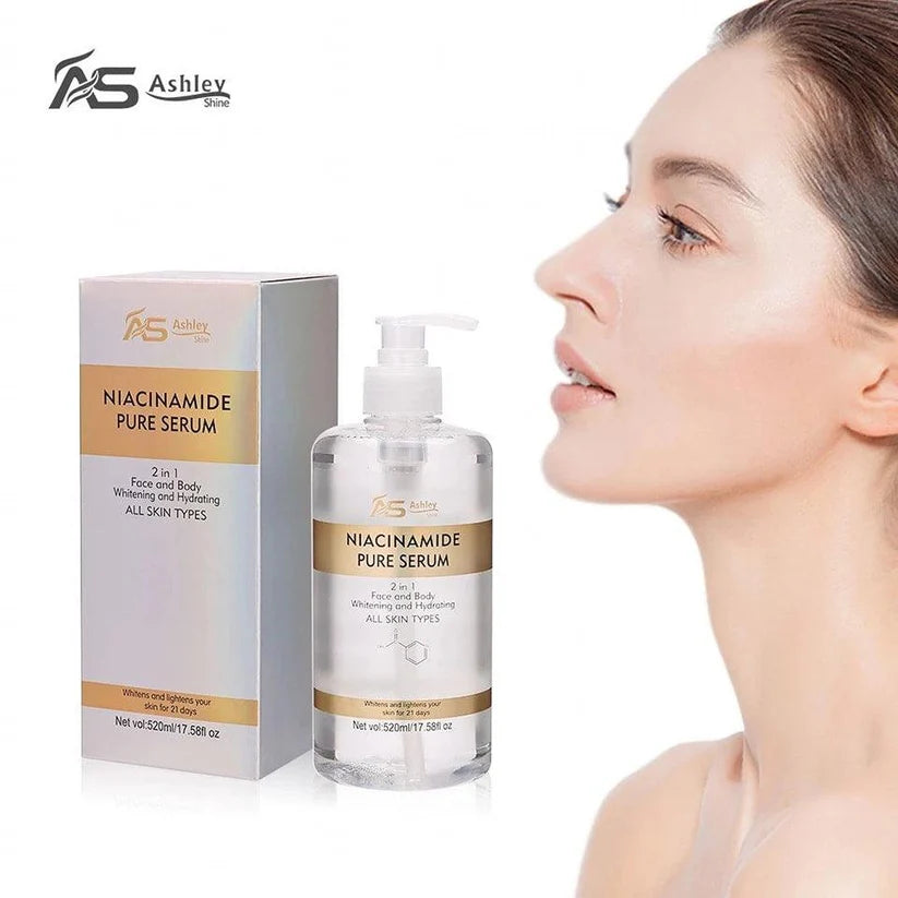 Ashley Shine Niacinamide Pure Serum 2 in 1 Face & Body 520ml