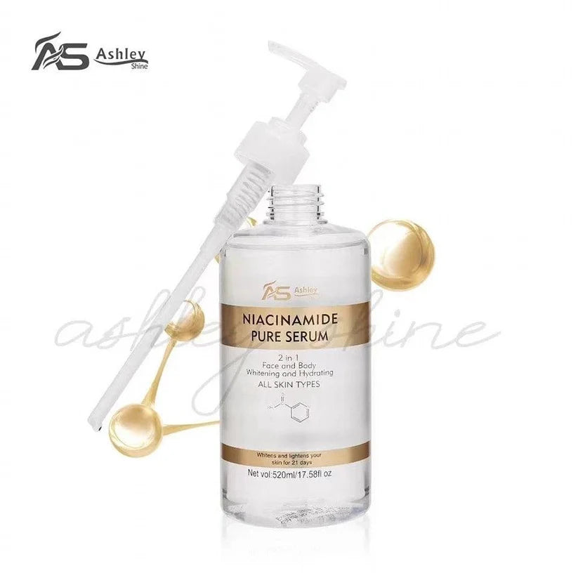 Ashley Shine Niacinamide Pure Serum 2 in 1 Face & Body 520ml