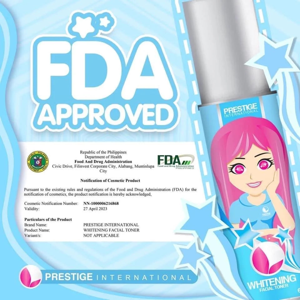Prestige Whitening facial set - maintenance set