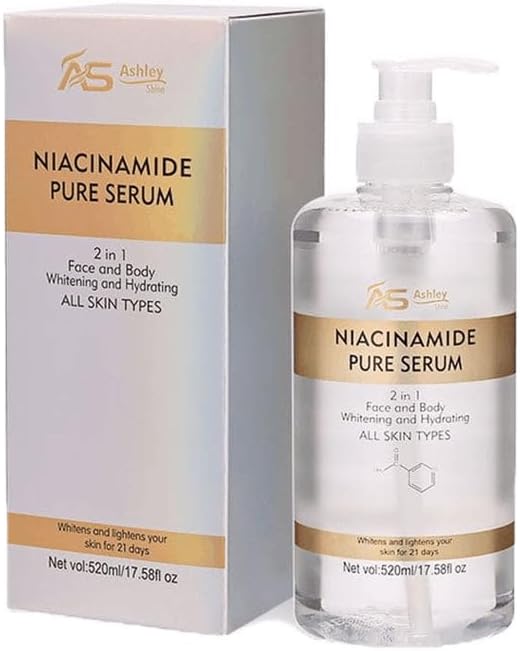 Ashley Shine Niacinamide Pure Serum 2 in 1 Face & Body 520ml