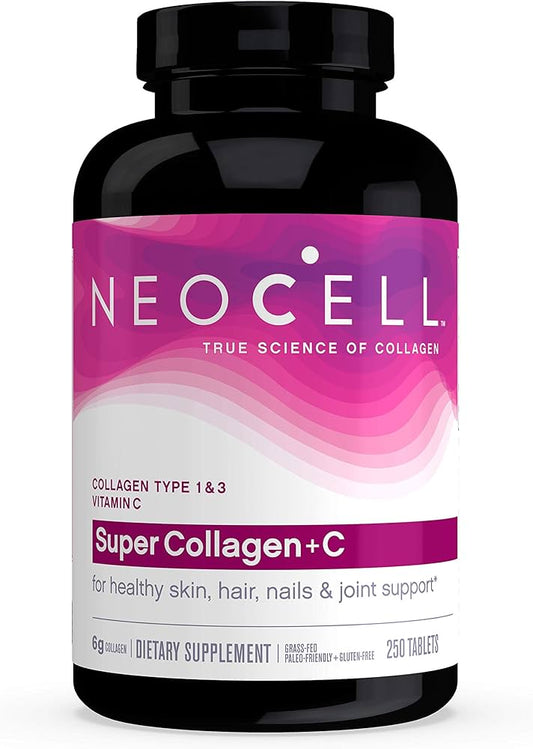 NeoCell Super Collagen (Types 1 & 3) + Vitamin C with BIOTIN 250 Tablets