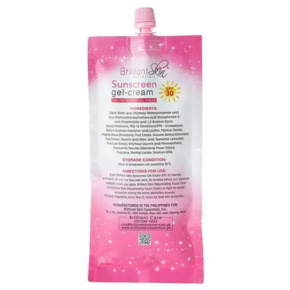 Brilliant Skin Essentials Sunscreen Gel Cream SPF30 50 Grams