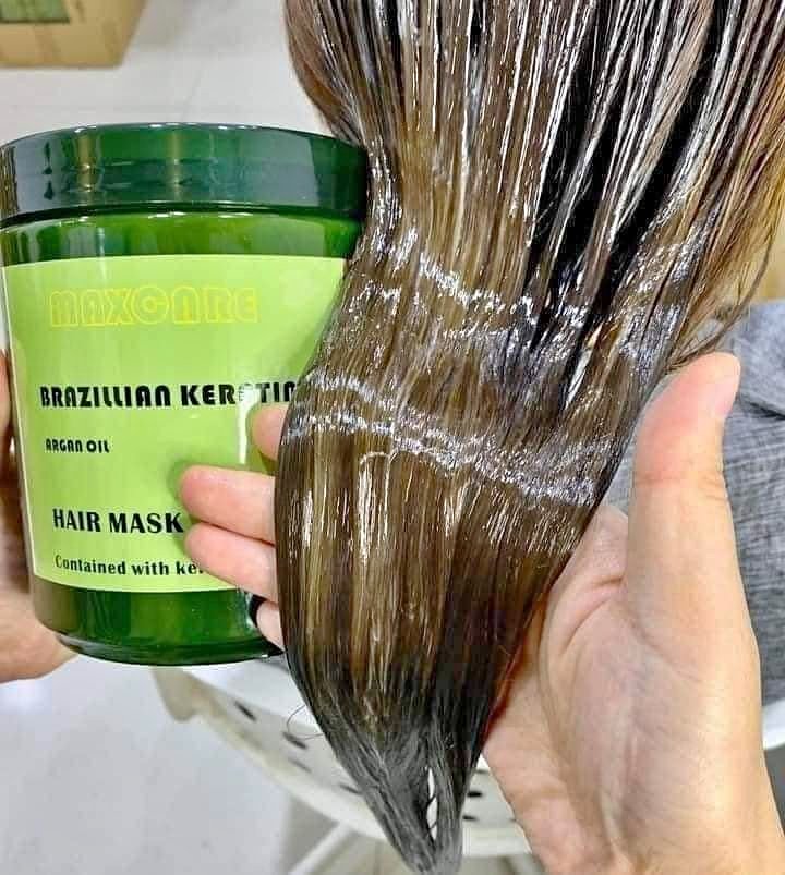 Maxcare Brazilian Keratin Hair Mask With Argan Oil