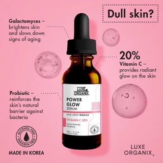 Luxe Organix Power Glow Vita Glow C Serum, 30ml