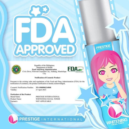 Prestige Whitening facial set - maintenance set