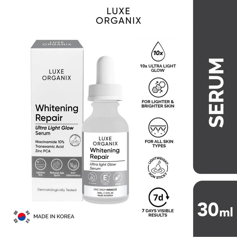 Luxe Organix Whitening Repair Niacinamide 10% Serum 30ml