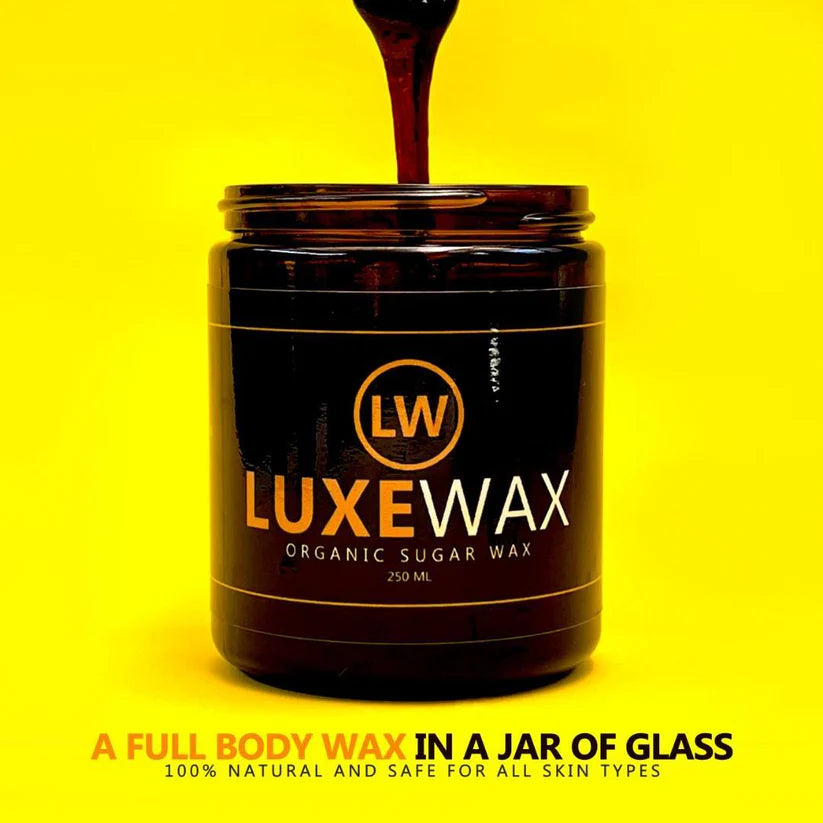 Luxe Wax - Organic Sugar Wax - 250ml - 1 Set